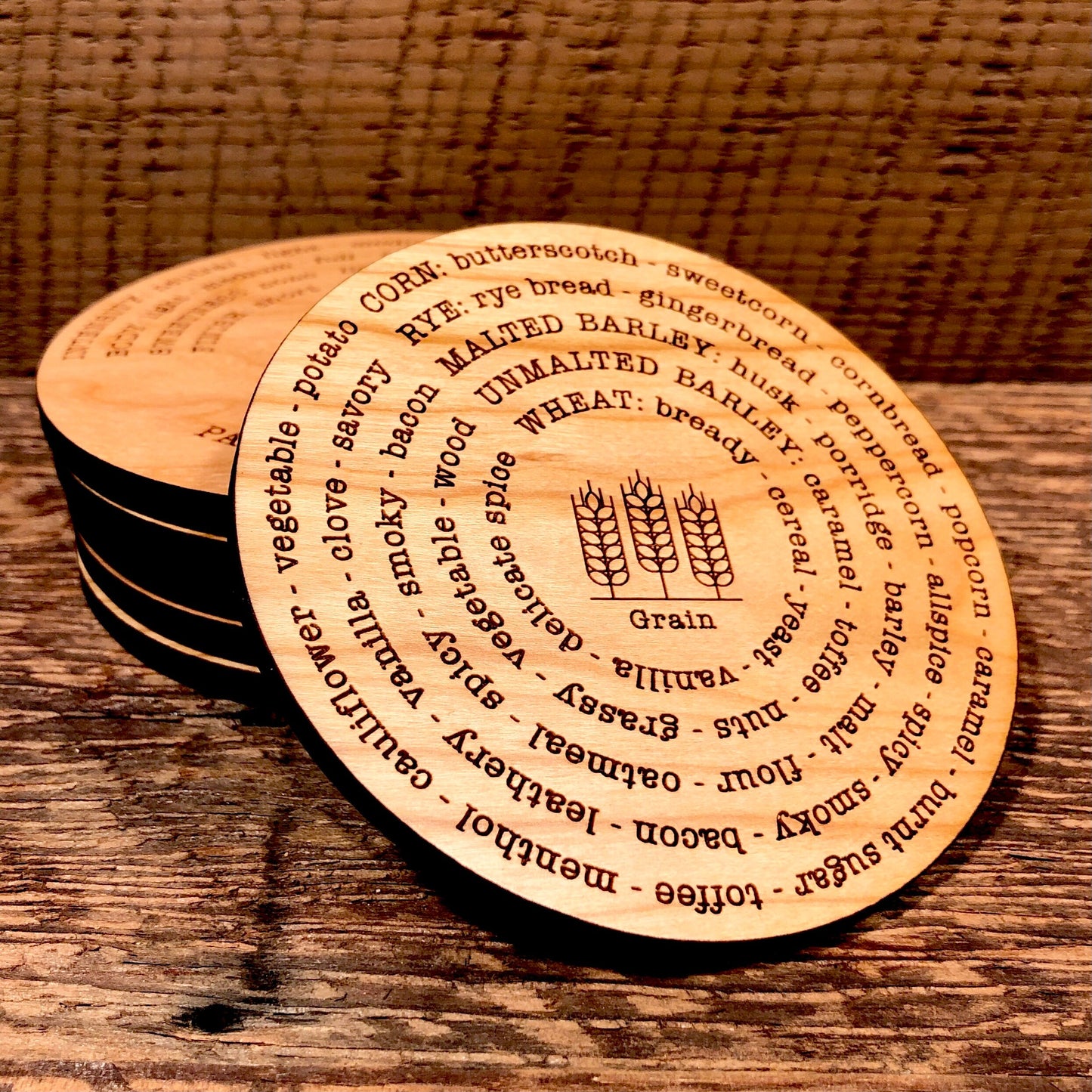 Whiskey Tasting Coaster Set