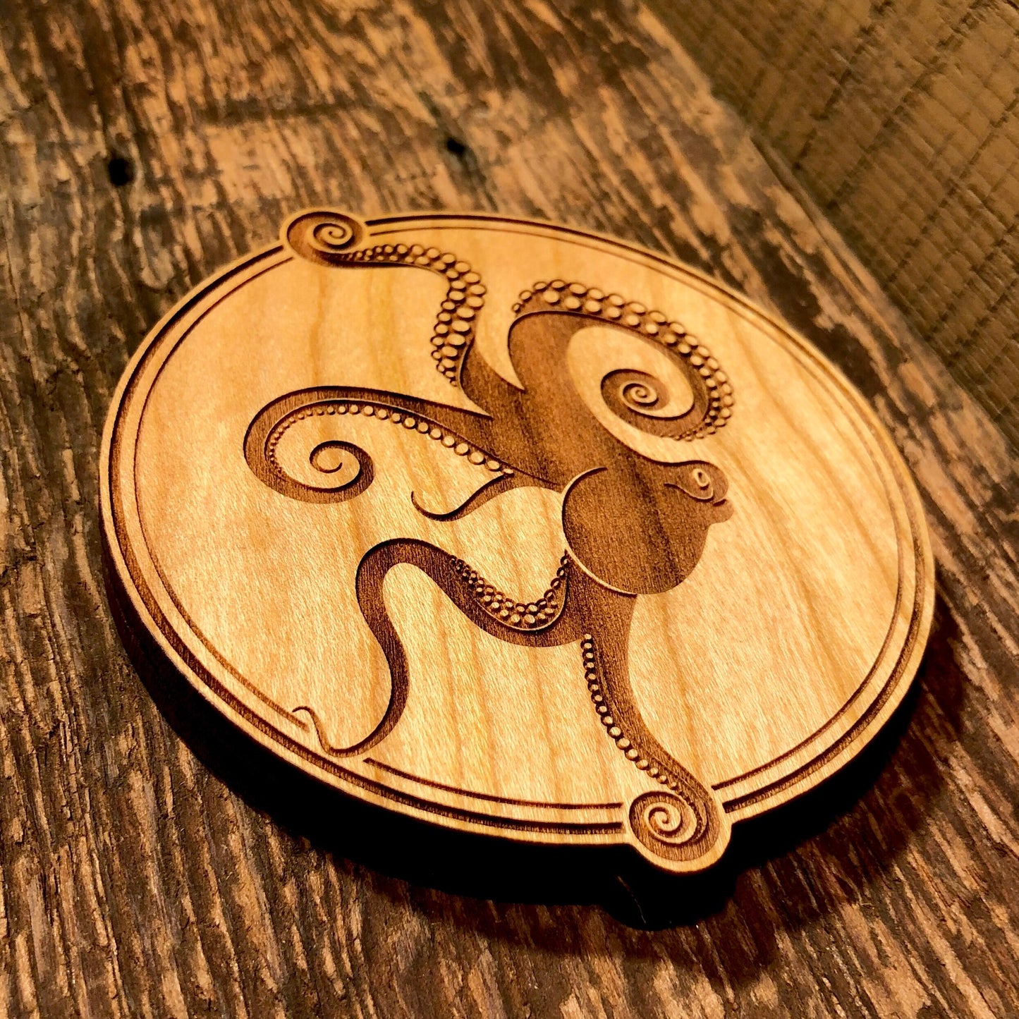 Octopus Circle Coaster