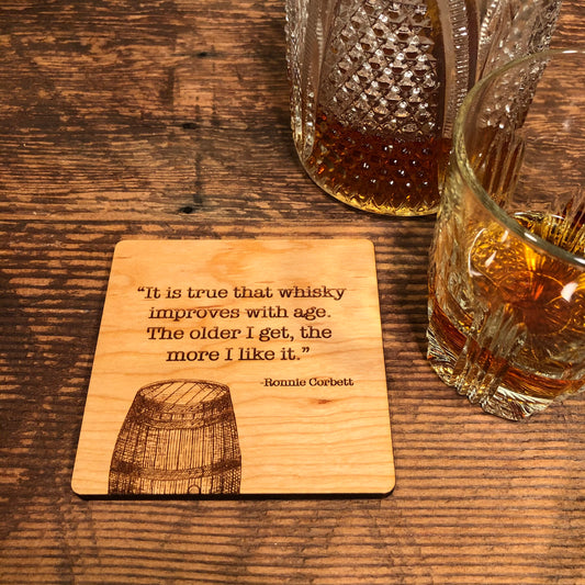 Whiskey Quote Coasters